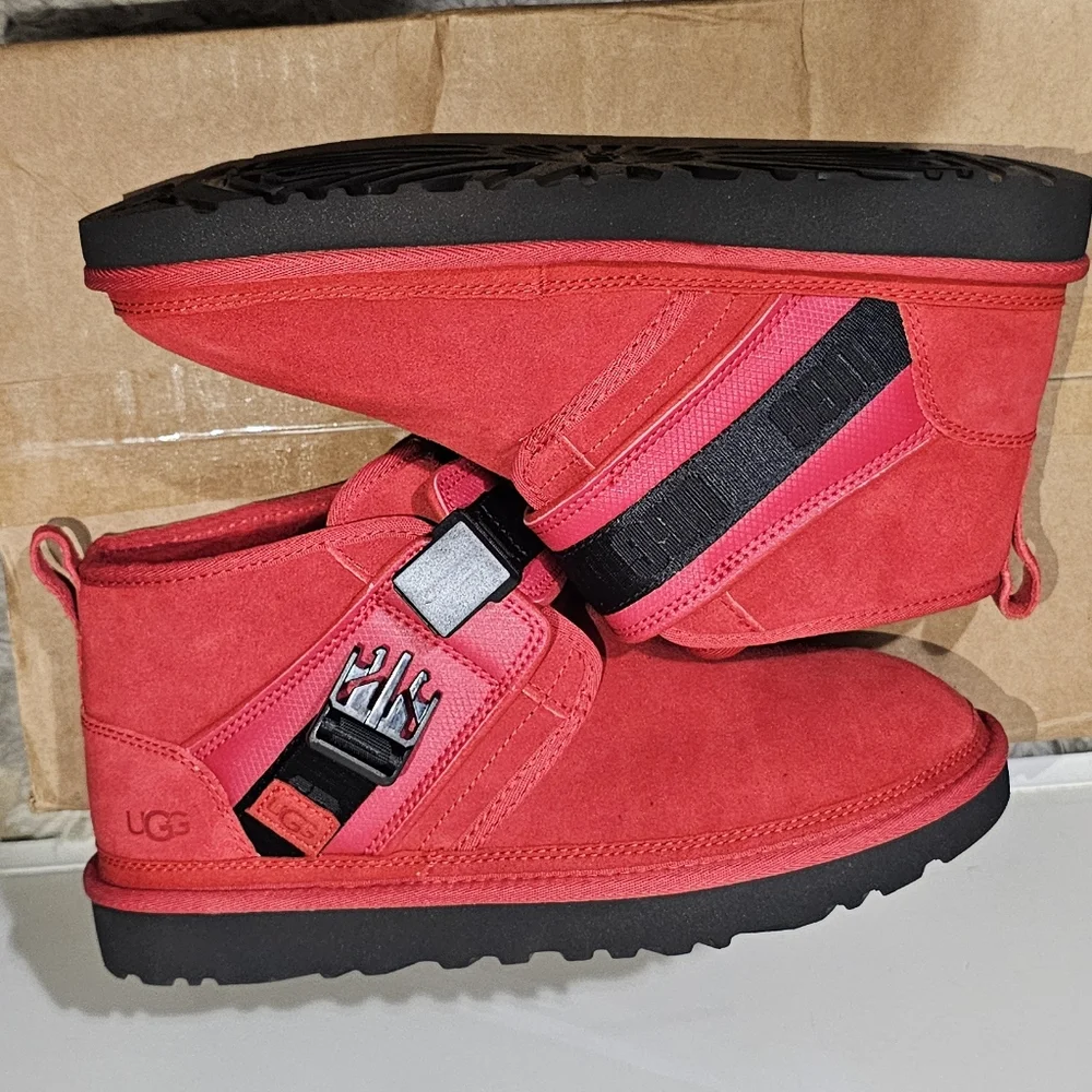 Ugg Neumel Boot Snapback Samba Red